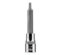 NEO TOOLS Punta de spline en tuerca de 1/2 | M5 | Longitud 100 mm | Fabricado en acero CrV | Cabeza hexagonal Impreso Tamaño Inserto Tuerca | Tuerca Spline | 08-740