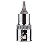 NEO TOOLS 08-750 Piezas insertables de llave de cubo 1/2” T20
