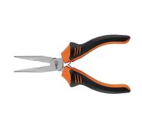 NEO TOOLS Alicates alargados rectos 160 mm, muelle de expansión, mango de dos componentes, acero CS
