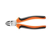 Neo Tools Alicates de corte diagonal 40% FS 160 mm 01-156, mangos de 2 componentes, acero CrNi, 58-64 HRC