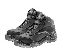 Neo Tools Botas de Seguridad para Hombre, S3 SRC, Resistentes al Agua, Antideslizantes, Zapatos de Trabajo Reforzados con Plantilla Kevlar, antiestática, sin metálicos, protección, Negro, Talla 43