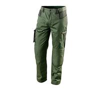 NEO TOOLS CAMO - Pantalones de trabajo (talleres de taller, tallas S-XXL), color verde oliva verde oscuro L