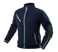 NEO TOOLS Chaqueta de trabajo de forro polar premium para hombre, (talla S-3XL) 300 g/m² | o conjunto con pantalones de trabajo y camiseta | Elementos reflectantes, ropa duradera