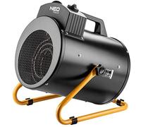 Neo tools industrial electric heater 3kw ipx4 5000w air flow 366m3/h w