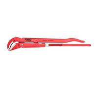 NEO TOOLS Llave de tubo tipo 45 - Montaje de tubo preciso y seguro - Construcción robusta, mandíbulas forjadas y rectificadas, para desenroscar y apretar tuberías y válvulas
