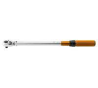 NEO TOOLS Llave dinamométrica reversible de 1/2 "40-220Nm | Doble clic, ajustable hasta 1 Nm, trinquete derecha a izquierda | Llave de acero para herramientas