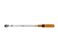 NEO TOOLS Llave dinamométrica reversible de 1/2 "60-330Nm | Doble clic, ajustable hasta 1 Nm, trinquete derecha a izquierda | Llave de acero para herramientas