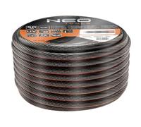 NEO TOOLS Manguera de jardín Profesional de 6 Capas, 1/2"o 3/4" | PVC, Reforzado con Cruz de poliéster y Tejido Tricot | Food Safe: Apto para Agua Potable | Diferentes diseños