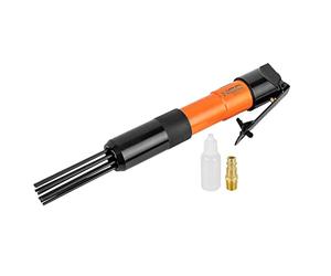 NEO TOOLS Martillo de aguja para óxido y soldadura, 12 x 3 mm, presión de trabajo 6,3 bar, consumo medio de aire 125 l/min, 4000 trazos/min, conexión, 1/4", peso 1,30 kg, CE