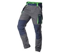 NEO TOOLS Pantalones de Trabajo Cargo, Gris, M Slim para Hombre