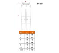 Neo Tools Pantalones Vaqueros Largos de Trabajo para Hombre, 8 Bolsillos multifunción, Costuras reforzadas, Zona de Las Rodillas para Rodilleras, 98% algodón, 2% Elastano, 390 g/m1 Denim, Talla M