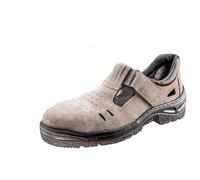 NEO TOOLS S1 SRC - Zapatos de seguridad para hombre, con puntera de acero, deportivos, antideslizantes, transpirables, con puntera de acero, talla 36-47, marrón, 36 EU