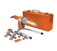 NEO TOOLS Soldadora de tubo de plástico 700 W, 3 manguitos calefactores, tamaño 20, 25, 32 mm, para tuberías: PE, PP, PB, fuente de alimentación 230 V