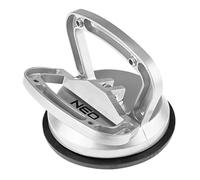 NEO TOOLS Ventosa para ventanas de 50 kg, aluminio para cristal, plexiglás, placas barnizadas, placas de plástico, diámetro 120 mm