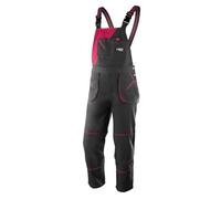 NEO TOOLS X Peto de Trabajo, Negro Y Rosa, Medium Mujeres