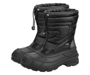 NEO TOOLS Zapatos de seguridad para hombre de invierno, talla: 41-46, zapatos de invierno sin cordones, suela antideslizante, impermeable, aislados, zapatos de trabajo de invierno para hombre, botas
