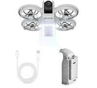 Neo Tren de Aterrizaje con Luz - Protector de Batería para el Dron Neo,Luces LED Recargables para Vuelo Nocturno, Tren Aterrizaje con Luz LED y Protector de Batería 2 en 1