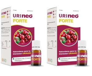 NEO | Urineo Forte | D-Manosa y Arándano Rojo Americano | 7 Viales Monodosis | con Vitamina C | Ayuda a Disminuir la Cistitis e Infecciones Urinarias en Fase Avanzada | Bienestar del Tracto Urinario