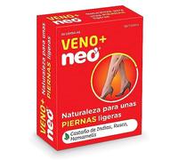 NEO | Veno + | Apoyo cardiovascular, 30 Cápsulas | Ayuda a Reducir el Dolor, la Hinchazón, el Hormigueo o la Pesadez en las Piernas | Suplemento a Base de Castaño de Indias, Rusco y Hamamelis