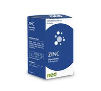 NEO | Zinc - 50 Cápsulas | Complemento Alimenticio para Favorecer la Función Cognitiva Normal y Reforzar el Sistema Inmunitario | Vegano sin Alérgenos ni GMO | Tomar 1 o 2 Cápsulas al Día