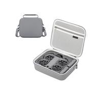 Neo2 - Funda de transporte para dron DJI Neo 2, impermeable, portátil, de poliuretano, funda rígida de viaje con correa para el hombro para dron DJI Neo 2 y accesorios de baterías, color gris