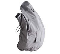 Néobulle - Cobertor Porteo 3 en 1 Néobulle Grey con Triple Uso Invierno | Tejido Técnico Softshell | Apto Hasta los 3 Años | Cobertor Portabebes Adaptable como Manta o Saco de Dormir | Color Gris