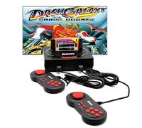 NEOCADE - Consola de juegos para Mega Drive, MD Retro Game Console, con 12 cartuchos Mega Drive y controladores, 18 juegos NES preinstalados