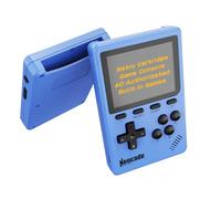 Neocade Consola de Videojuegos Portátil Retro, 40 Juegos Retro con Licencia Pico Preinstalados, Compatible con Cartucho PIKO/GBA - Azul