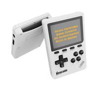 Neocade Consola de Videojuegos Portátil Retro, 40 Juegos Retro con Licencia Pico Preinstalados, Compatible con Cartucho PIKO/GBA - Blanco