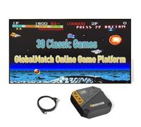 Neocade GO15 Consola de Videojuegos Retro, 12 Juegos Retro con Licencia Genuina VISCO y 18 PIKO Integrados, Compatible con Luchas en Línea en Tiempo Real para Jugadores