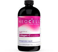 NeoCell, Collagen + Vitamin C, Bebida de Colágeno con Granada, Alta Dosis, 473ml, Testado en Laboratorio, Sin Gluten, Sin Soja, Sin OGM