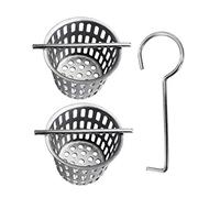 Neodrain 2 coladores de Pelo, desagüe de Ducha y colador de escombros Solo para desagües de Ducha Neodrain y Trampa para el Cabello, con Gancho de elevación