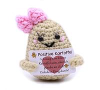 NEODTX Potato Positivo, Examen De Animación Regalos Divertidos y Creativos De Patata, Buena Recuperación, Mejor Novia, Motivacionales, Mutmacher Para Mujeres