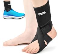 NEOFECT Férula para pie caído: neopreno transpirable, pie caído, férula de tobillo ajustable (left) (tamaño 36~44)
