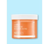 Neogen Discos hidrofílicos limpiadores con aceite de zanahoria Dermalogy Carrot Deep Clear Oil Pad - 60 ud / 150 ml