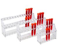 neolab 1 - 5132 acrílico de tubo de ensayo (estructura para 2 x 10 vasos, 20 mm de diámetro, 57 mm de alto