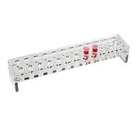 Neolab 1 5134 - Marco acrílico para 2 tubos de reacción de Eppendorf (12 unidades, 0,5 ml)