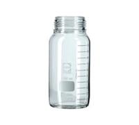 neolab 2 - 3053 Durán GLS 80 weithals Botella sin tapa y anillo, transparente, 500 ml Volumen nominal