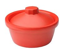 neolab 2 - 6004 - Cubitera con tapa, aprox. 2,5 l, PVC, color rojo