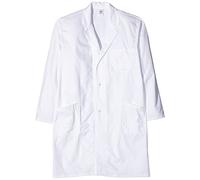 Neolab 4 1056 - Abrigo de laboratorio solapa - Talla 1/1 Hombre Algodón Blanco