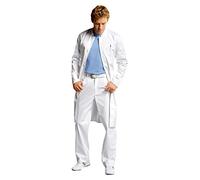 Neolab 4 1278 - Abrigo de laboratorio para hombre (100% algodón, talla 50), color blanco