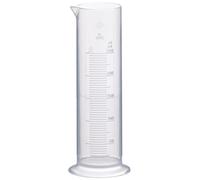 Neolab 4037 - Probeta medidora de forma baja, 250 ml, 10 ml, polipropileno, base redonda