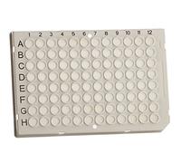 neolab 7 - 5204 96 Well PCR placa de, media borde, perfil bajo para Roche LC 480, color blanco (50 unidades)