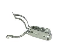 neoLab Abrazadera de horquilla de acero inoxidable 2-5204, para Kegel-NS 45/40 sin tornillo de bloqueo.