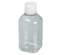 neoLab Bürkle PET - Botella de laboratorio estéril con graduación (cristal, 500 ml)
