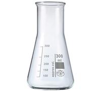 NeoLab E-1070 Erlenmeyer Simax - Juego de 10 frascos (300 ml)