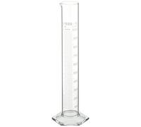 Neolab Electric 1269 - Cilindro medidor (1000 ml, forma alta, pie hexagonal de alta calidad B, 2 unidades)