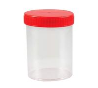 Neolab, Multiusos 2 0166 Taza con Tapa de Tornillo, Polipropileno, Antiestéril, 200 ml (Pack de 200)