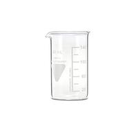 neoLab - Vaso de precipitado con boquilla Kimax Boro 3.3, de cristal, 100 mL, Transparente (transparente)., 1