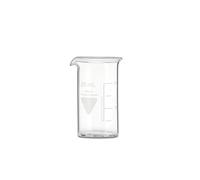 neoLab - Vaso de precipitado con boquilla Kimax Boro 3.3, de cristal, 25 mL, Transparente (transparente)., 1